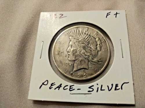 1922年ピースダラー - グレードはお客様ご自身でご判断ください - 銀貨 - 送料無料|WORLD RESOURCE【QUEEN店】