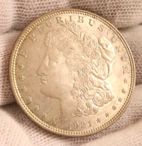 1921年製モーガン銀貨 - 未使用品、非常に良好な状態(#DMU1-002)|WORLD RESOURCE【QUEEN店】