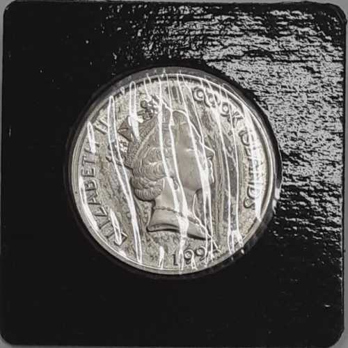 1994年 クック諸島 10ドル .925銀貨 プルーフコイン エリザベス女王/ジェームズ・クック船長｜WORLD RESOURCE【QUEEN店】