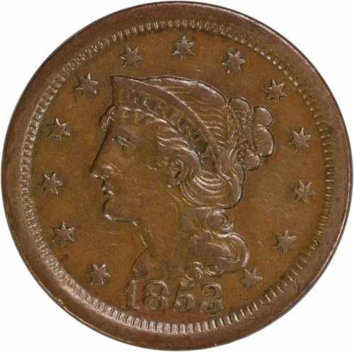 1853年 ラージセント EF 未鑑定 #137｜WORLD RESOURCE【QUEEN店】 35,035円