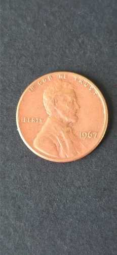 1967年 ミントマークなしペニー、金型エラー、中心がずれている｜WORLD RESOURCE【QUEEN店】