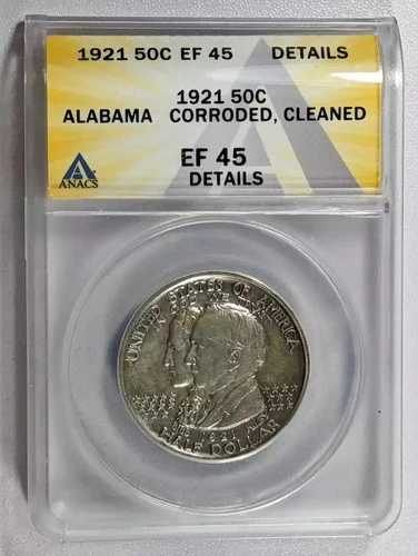 1921年 P アラバマ 100周年記念 ANACS XF-45-｜WORLD RESOURCE【QUEEN店】