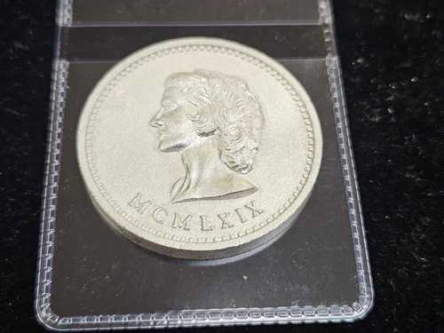 1969年 The Letcher Mint 28.5g ファインシルバー フィレンツェ バスト -|WORLD RESOURCE【QUEEN店】