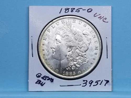 1885年Oミント モルガン銀貨 シャープストライク ブリリアントフィールズ #39517-195U|WORLD RESOURCE【QUEEN店】