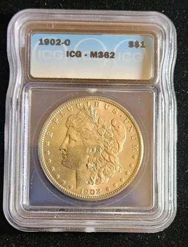 1902年Oミント モルガン銀貨 - ICG MS 62。当社のT3857｜WORLD RESOURCE【QUEEN店】