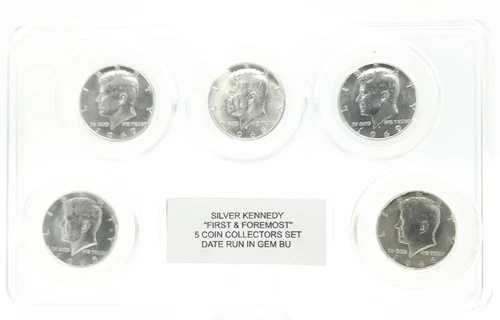 1965年～1969年 ケネディ50セント硬貨セット｜WORLD RESOURCE【QUEEN店】