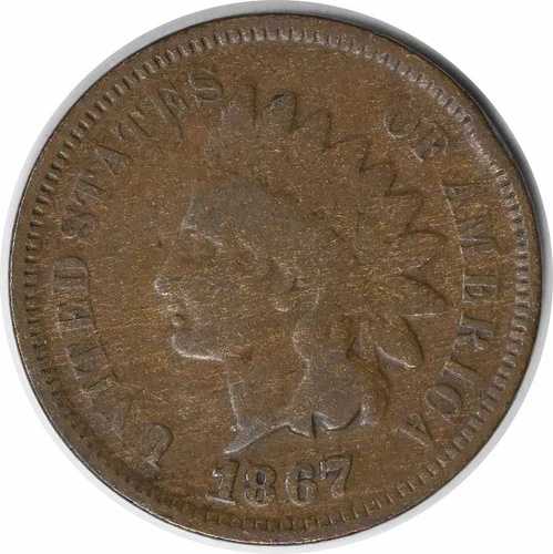 1867/67年 インディアンセント FS-301 VG 未鑑定 #207|WORLD RESOURCE【QUEEN店】