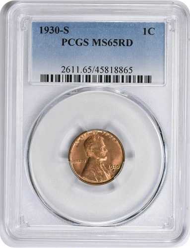 1930年Sミント リンカーンセント MS65RD PCGS｜WORLD RESOURCE【QUEEN店】