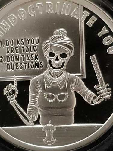 1オンス .999シルバープルーフ WE INDOCTRINATE YOU V2 POPシリーズ第1弾 教育 2020|WORLD RESOURCE【QUEEN店】