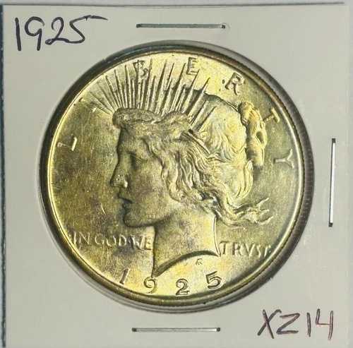 1925年ピース銀貨1ドル（トーン）｜WORLD RESOURCE【QUEEN店】 54,120円