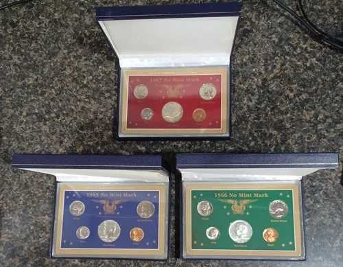 1965年、1966年、1967年。ミントマークなしセット｜WORLD RESOURCE【QUEEN店】