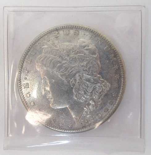 1880年Sミント モーガン米国銀貨（プラスチック製スリーブ入り）｜WORLD RESOURCE【QUEEN店】