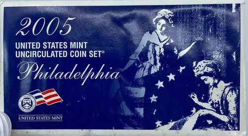 2005年アメリカ合衆国造幣局発行コインセット（州別25セント硬貨入り）i121366｜WORLD RESOURCE【QUEEN店】