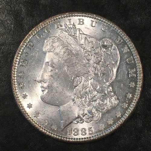 1885年モーガン銀貨 - 高画質スキャン #i480|WORLD RESOURCE【QUEEN店】