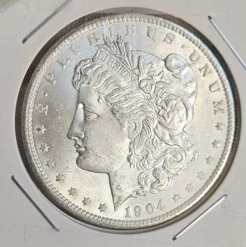 1904-0 モーガン銀貨 未使用美品 ニューオーリンズ造幣局発行 アメリカ合衆国|WORLD RESOURCE【QUEEN店】