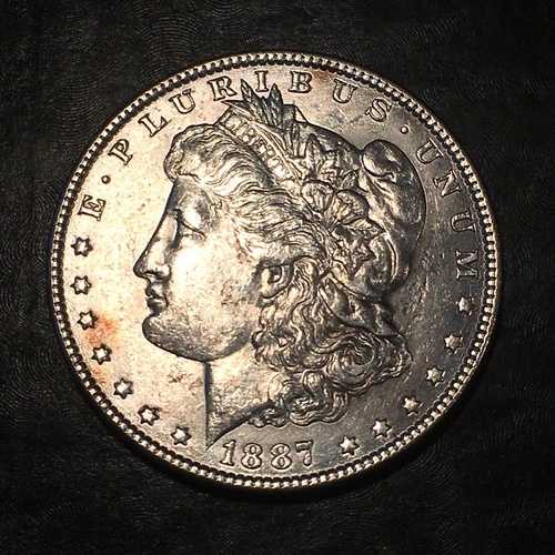 1887年モルガン銀貨 - 高画質スキャン #N391｜WORLD RESOURCE【QUEEN店】