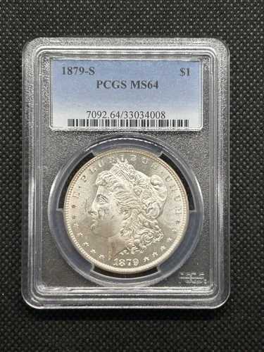 モルガン・ダラー 1879年 PCGS MS64 サンフランシスコ VAM 85 銀貨 1ドル 未流通|WORLD RESOURCE【QUEEN店】
