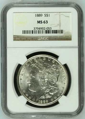1889年モルガン銀貨 NGC MS-63|WORLD RESOURCE【QUEEN店】