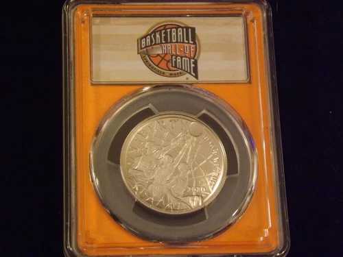 2020-S 50C バスケットボール 殿堂入り シルバー PCGS PR 70 DCAM-|WORLD RESOURCE【QUEEN店】