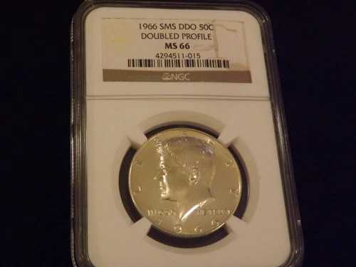 1966 50セント ケネディ 1/2ドル DDO NGC MS 66-｜WORLD RESOURCE【QUEEN店】