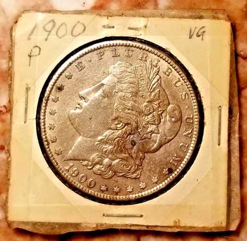 1900年Pミント モルガン銀貨 1ドル 非常に良好な状態|WORLD RESOURCE【QUEEN店】