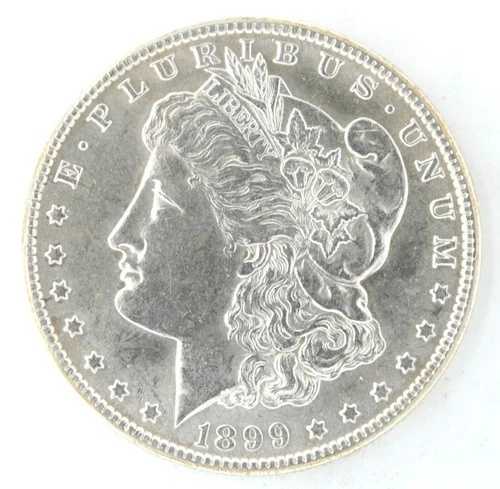 アメリカ合衆国 1899年Oミント 1ドル モーガン銀貨（純度90%） ニューオーリンズ造幣局 地金｜WORLD RESOURCE【QUEEN店】