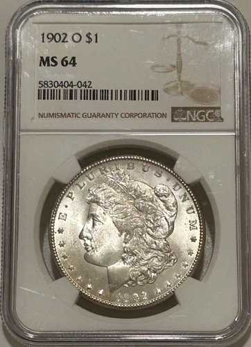 1902年 O モルガン銀貨 NGC MS64|WORLD RESOURCE【QUEEN店】