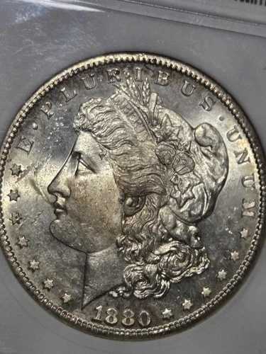 1880年Sミント 1ドル モルガンドル ANACS MS63|WORLD RESOURCE【QUEEN店】