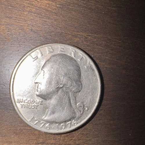 希少なヴィンテージ米国造幣局1776-1976年建国200周年記念25セント硬貨、ミントマークなし、エラーフェイス｜WORLD RESOURCE【QUEEN店】