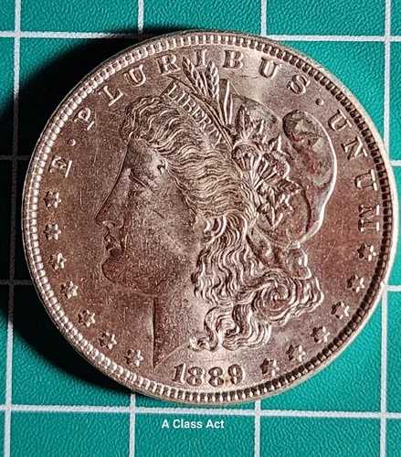 1889年Pミント 1ドル モーガン銀貨 未使用品。当社のT5465A|WORLD RESOURCE【QUEEN店】