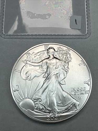 2021年 シルバー イーグル (タイプ 2)$1 0.999 ファインシルバー BU 未流通-｜WORLD RESOURCE【QUEEN店】 46,860円