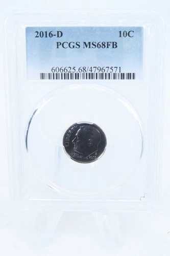 2016-D PCGS MS68FB ルーズベルトダイム ビジネスストライク 10セント｜WORLD RESOURCE【QUEEN店】