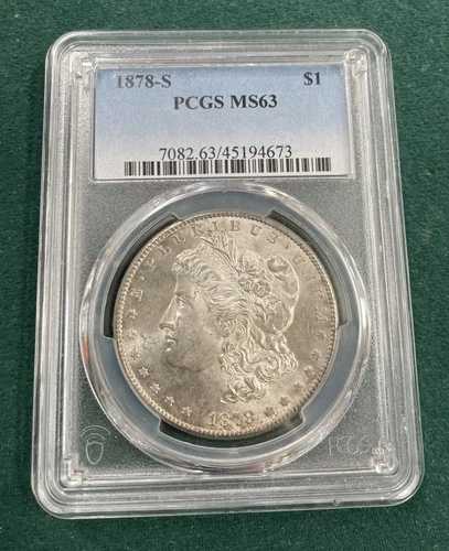 1878年Sミント モルガンドル PCGS MS 63|WORLD RESOURCE【QUEEN店】