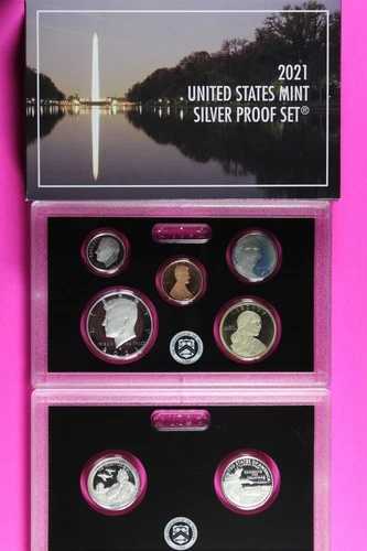 2021年SミントシルバーDCAMプルーフセット（写真に写っているコインとミントボックス、鑑定書付き）7078｜WORLD RESOURCE【QUEEN店】
