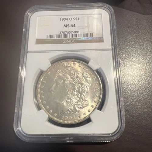 1904年Oミント モーガン銀貨 NGC MS 64 012577|WORLD RESOURCE【QUEEN店】