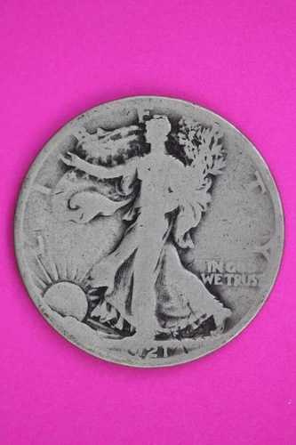 1921年 P ウォーキングリバティ シルバーハーフダラー 本物保証 1506|WORLD RESOURCE【QUEEN店】