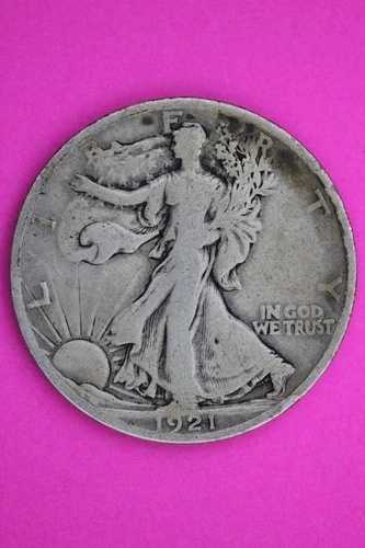 1921年Sミント ウォーキングリバティ銀貨ハーフダラー 本物保証 正真正銘のコイン 2352｜WORLD RESOURCE【QUEEN店】