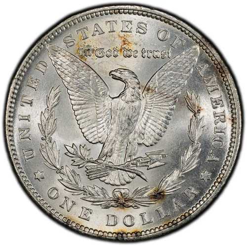 1896年Pミント PCGSハイエンドMS65 モーガン・ダラー（散発的なトーンと優れた外観）｜WORLD RESOURCE【QUEEN店】