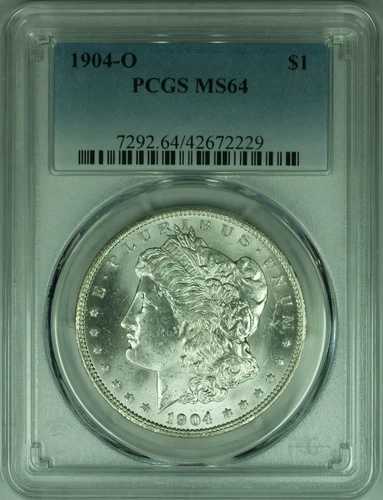 1904年Oミント モーガン銀貨 1ドル PCGS MS-64 (37)｜WORLD RESOURCE【QUEEN店】