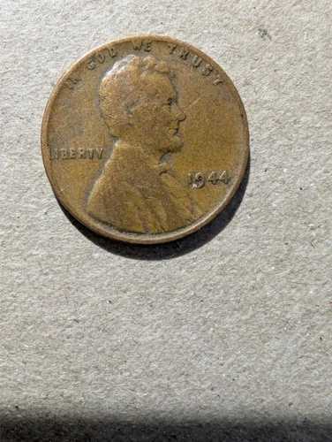 1944年リンカーン・ウィートペニー、縁に「L」の刻印あり、ミントマークなしの希少品｜WORLD RESOURCE【QUEEN店】