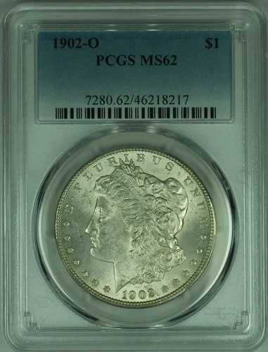 1902年Oミント モーガン銀貨 PCGS MS-62 ベターコイン (47B)|WORLD RESOURCE【QUEEN店】