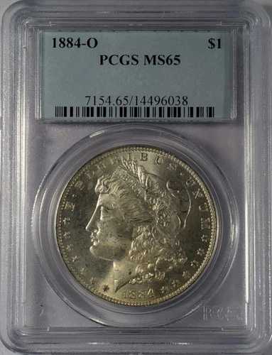 1884年 O モルガン銀貨 PCGS MS-65｜WORLD RESOURCE【QUEEN店】