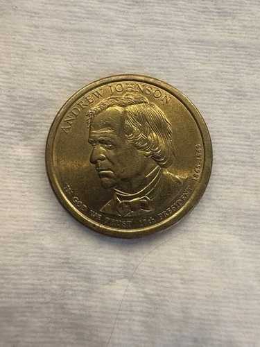 アンドリュー・ジョンソン第17代大統領 1865-1869年 (ミント状態) 1ドル硬貨 2011-D｜WORLD RESOURCE【QUEEN店】
