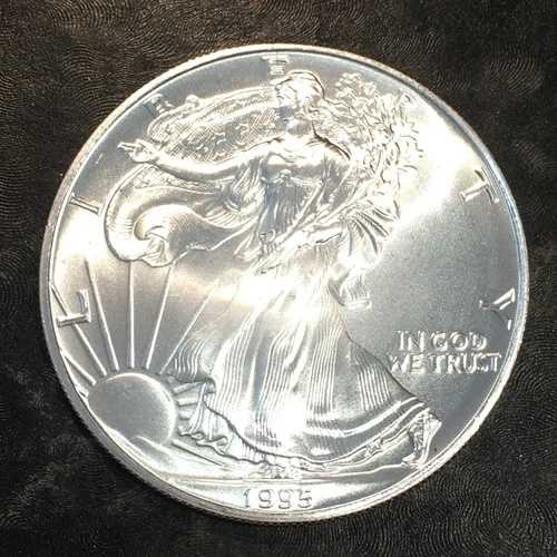 1995年発行 未使用 アメリカン・シルバーイーグル 米国造幣局発行 1オンス 純銀 #N922|WORLD RESOURCE【QUEEN店】
