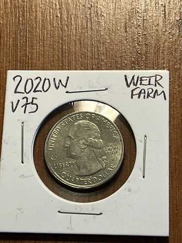 2020年「W」ウェストポイント造幣局発行25セント硬貨 V75 国立公園 ウィアーファーム 写真参照｜WORLD RESOURCE【QUEEN店】