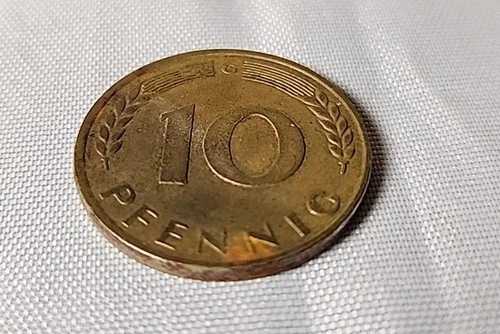 1950年カールスルーエ造幣局製10ペニヒ鉄貨（西ドイツ）希少品｜WORLD RESOURCE【QUEEN店】