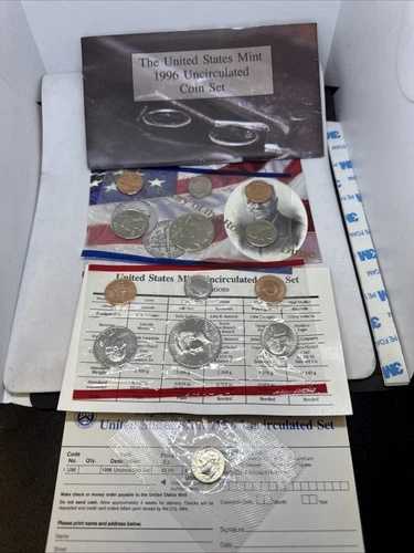 1996年米国造幣局未流通コインセット(第1版ウェストポイント造幣局発行)|WORLD RESOURCE【QUEEN店】