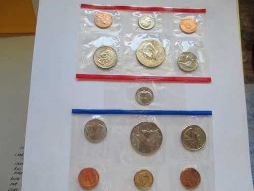 1996年米国造幣局発行の11枚セットのコイン（P&D、未流通）と**1996年Wウェストポイントダイム**。｜WORLD RESOURCE【QUEEN店】