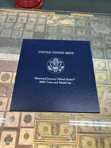 アメリカ合衆国造幣局 西部開拓時代バックルシリーズ 2005年 コイン&メダルセット|WORLD RESOURCE【QUEEN店】