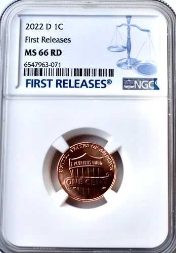 2022年 D リンカーンセント NGC MS66 RDシールド アメリカ合衆国 1セント硬貨｜WORLD RESOURCE【QUEEN店】
